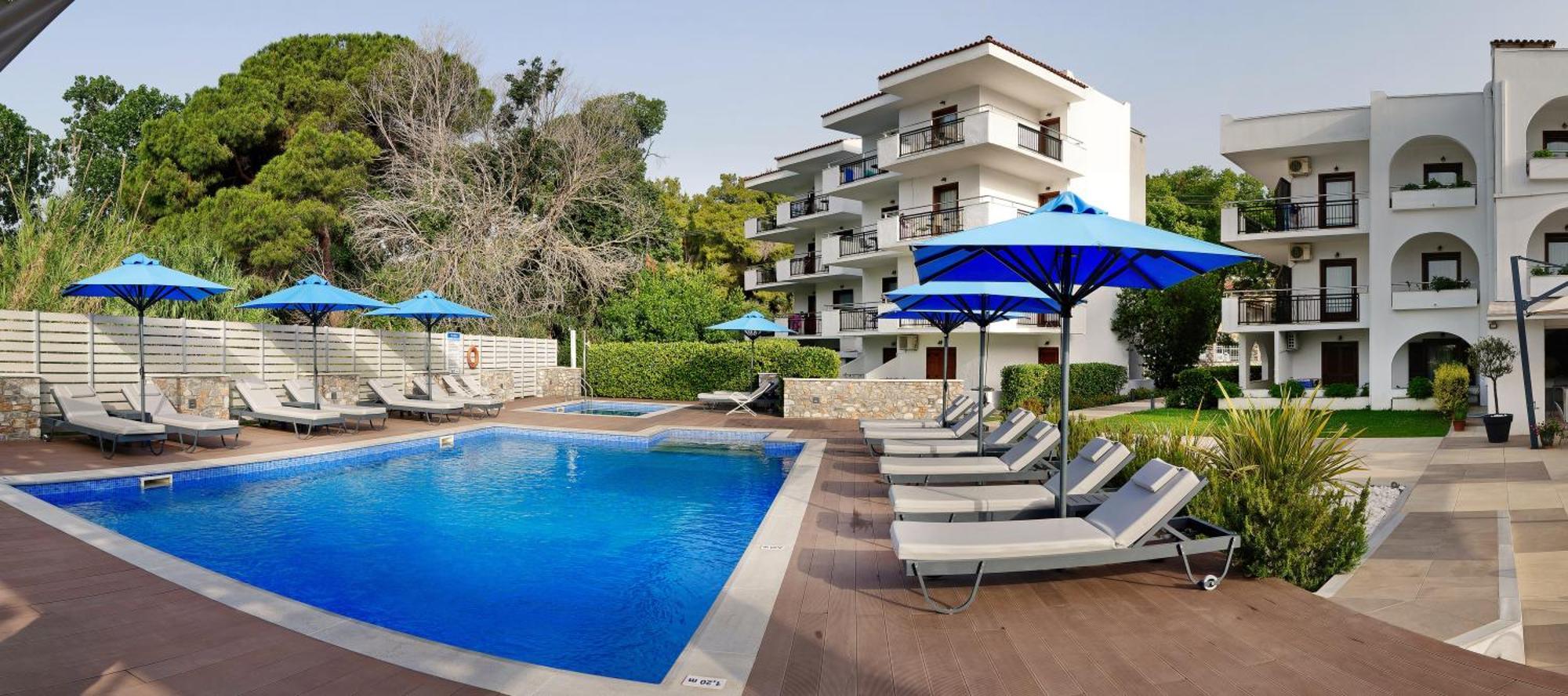 Hotel Korali Troulos Buitenkant foto